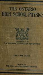 The Ontario high school physics_cover