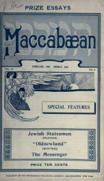 The Maccabaean 4, no. 2_cover