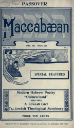 The Maccabaean 4, no. 4_cover