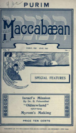 The Maccabaean 4, no. 3_cover