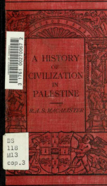 A history of civilization in Palestine_cover