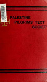 The library of the Palestine Pilgrims' Text Society 9_cover