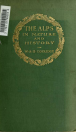 The Alps in nature and history_cover