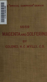 The campaign of Magenta and Solferino, 1859_cover