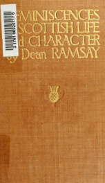 Reminiscences of Scottish life & character_cover