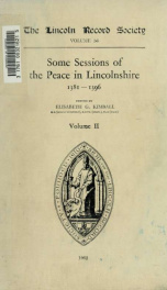 The Publications - Lincoln Record Society 56_cover