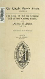 The Publications - Lincoln Record Society 53_cover