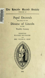 The Publications - Lincoln Record Society 47_cover