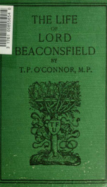 Lord Beaconsfield : a biography_cover
