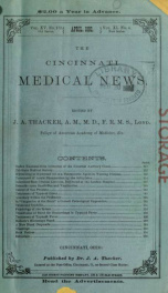 Cincinnati Medical News v.15 n.172_cover