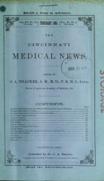 Cincinnati Medical News v.15 n.170_cover