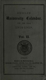 Calendar 2, 1918-19_cover