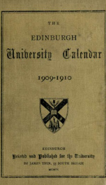 Calendar 1909-1910_cover