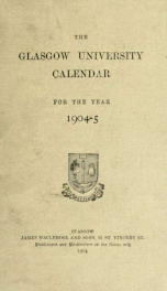 Calendar 1904-1905_cover