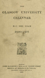 Calendar 1900-1901_cover