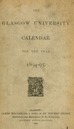 Calendar 1894-1895_cover