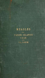 Observations made during the epidemic of measles on the Faroe Islands in the year 1846_cover