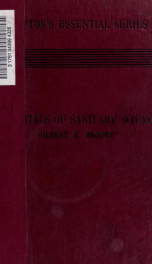 Essentials of sanitary science_cover