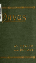 Davos as health-resort : a handbook_cover