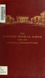 The Harvard medical school and its clinical opportunities_cover