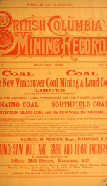 British Columbia Mining Record v.2 n.8_cover