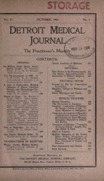 Detroit Medical Journal 5, no.7_cover