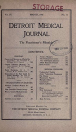 Detroit Medical Journal 4, no.12_cover