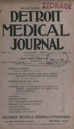 Detroit Medical Journal 4, no.5_cover