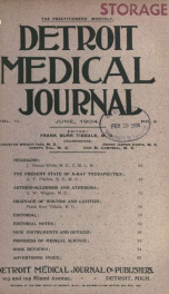 Detroit Medical Journal 4, no.3_cover