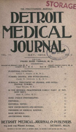 Detroit Medical Journal 4, no.2_cover