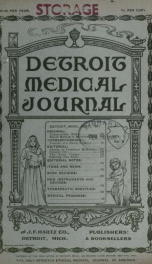 Detroit Medical Journal 1, no.6_cover