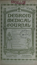 Detroit Medical Journal 1, no.3_cover