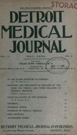 Detroit Medical Journal 3, no.2_cover