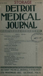 Detroit Medical Journal 2, no.2_cover