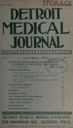 Detroit Medical Journal 2, no.7_cover