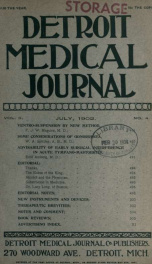 Detroit Medical Journal 2, no.4_cover