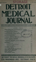 Detroit Medical Journal 2, no.3_cover