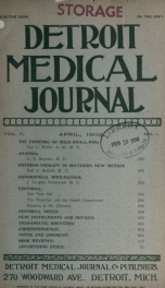 Detroit Medical Journal 2, no.1_cover