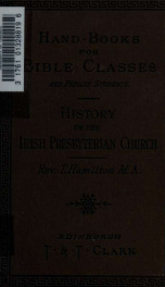 History of the Irish Presbyterian Church_cover