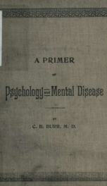 A primer of psychology and mental disease_cover