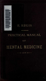 A practical manual of mental medicine_cover