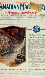 Canadian Machinery v 25 no.21_cover