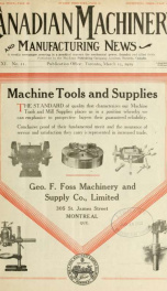 Canadian Machinery v 21 no.11_cover