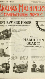Canadian Machinery v 21 no.23_cover
