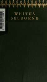 Natural history of Selborne, and observations on nature 2_cover