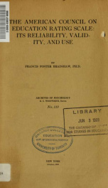Archives of psychology 119_cover