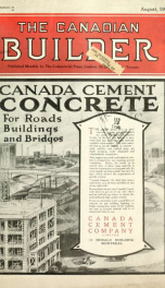 The Canadian builder v.8  aug 1918_cover