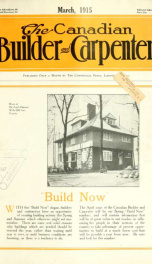 The Canadian builder v.5  mar 1915_cover