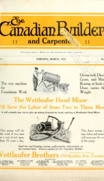 The Canadian builder v.3  mar 1913_cover