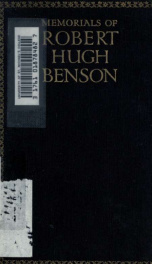 Memorials of Robert Hugh Benson_cover